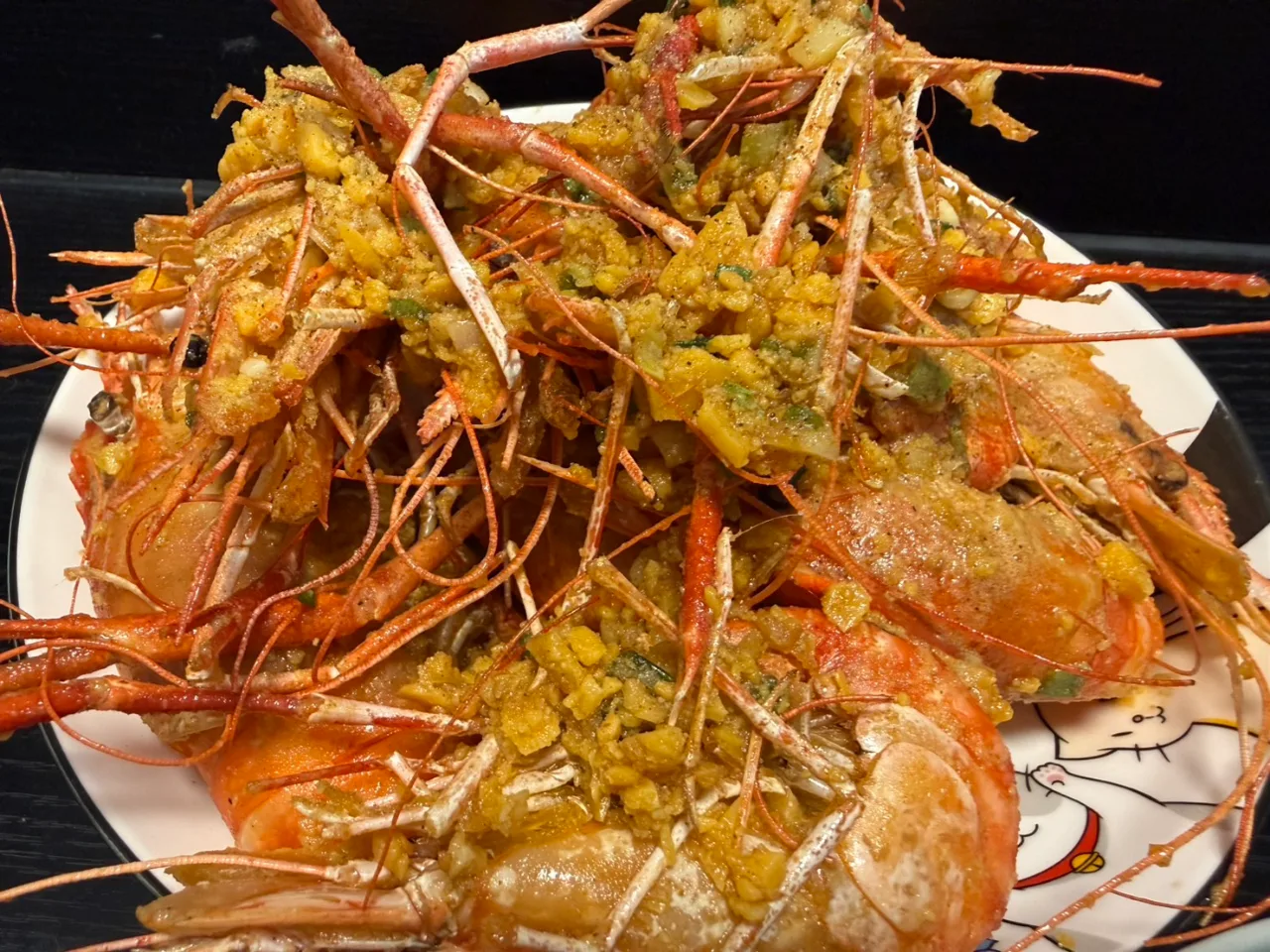 金沙泰國蝦 食譜成品照