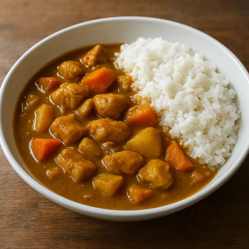 雞肉咖哩 食譜成品照
