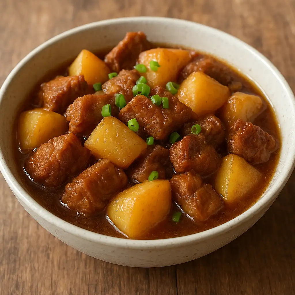 馬鈴薯燉肉 食譜成品照