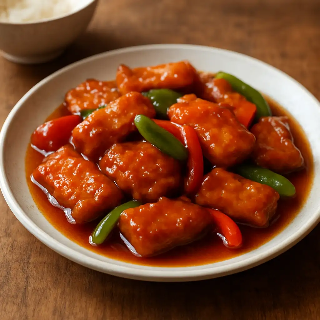 糖醋里肌 食譜成品照