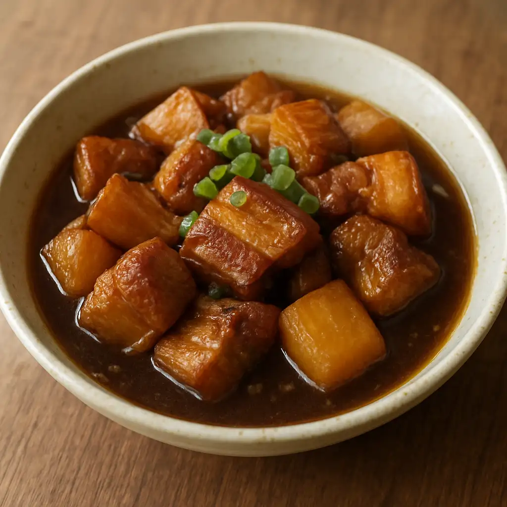 家常滷肉 食譜成品照