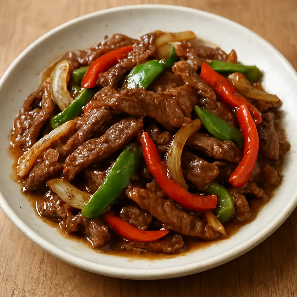 黑胡椒牛柳 食譜成品照