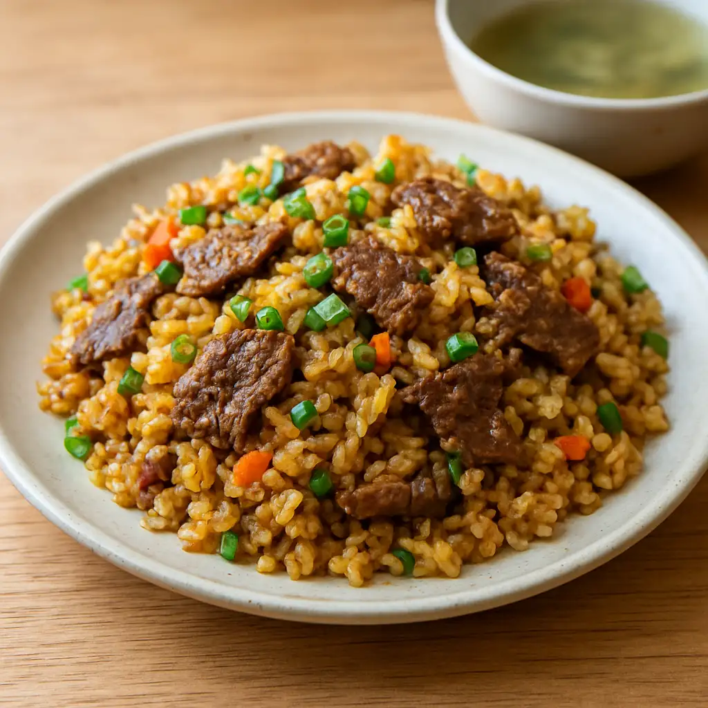 牛肉炒飯 食譜成品照