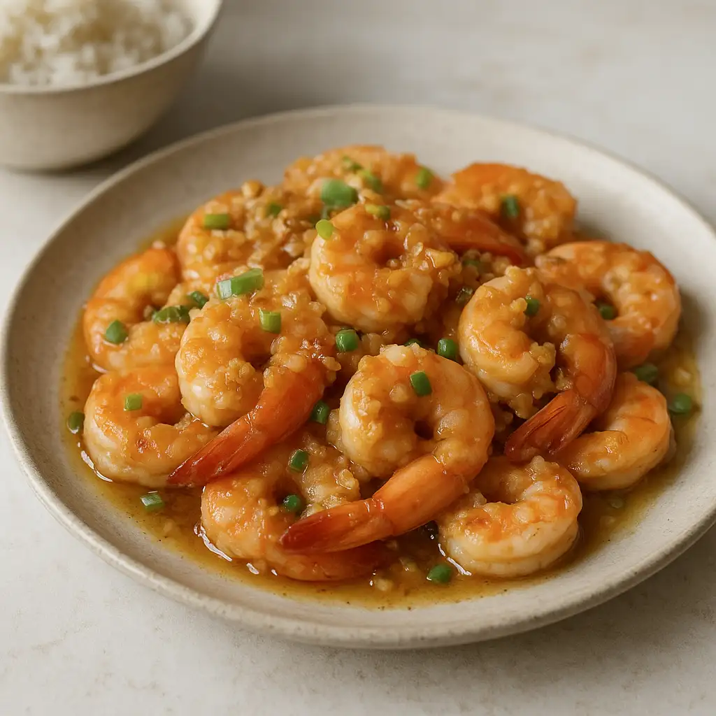 蒜蓉蝦 食譜成品照