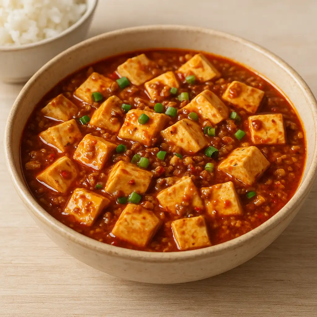 麻婆豆腐 食譜成品照