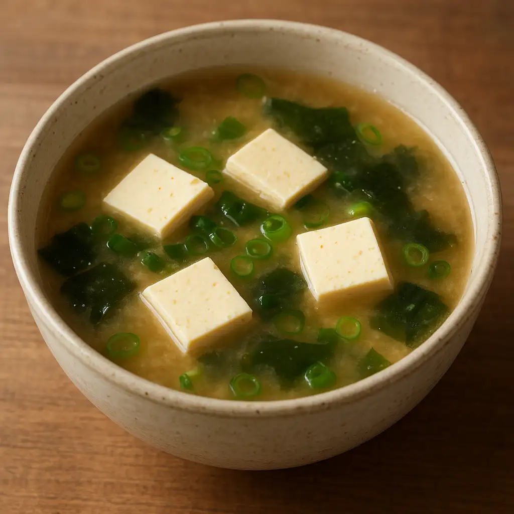 豆腐味噌湯 食譜成品照