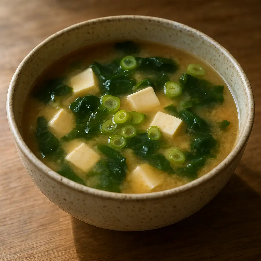 味噌湯 食譜成品照
