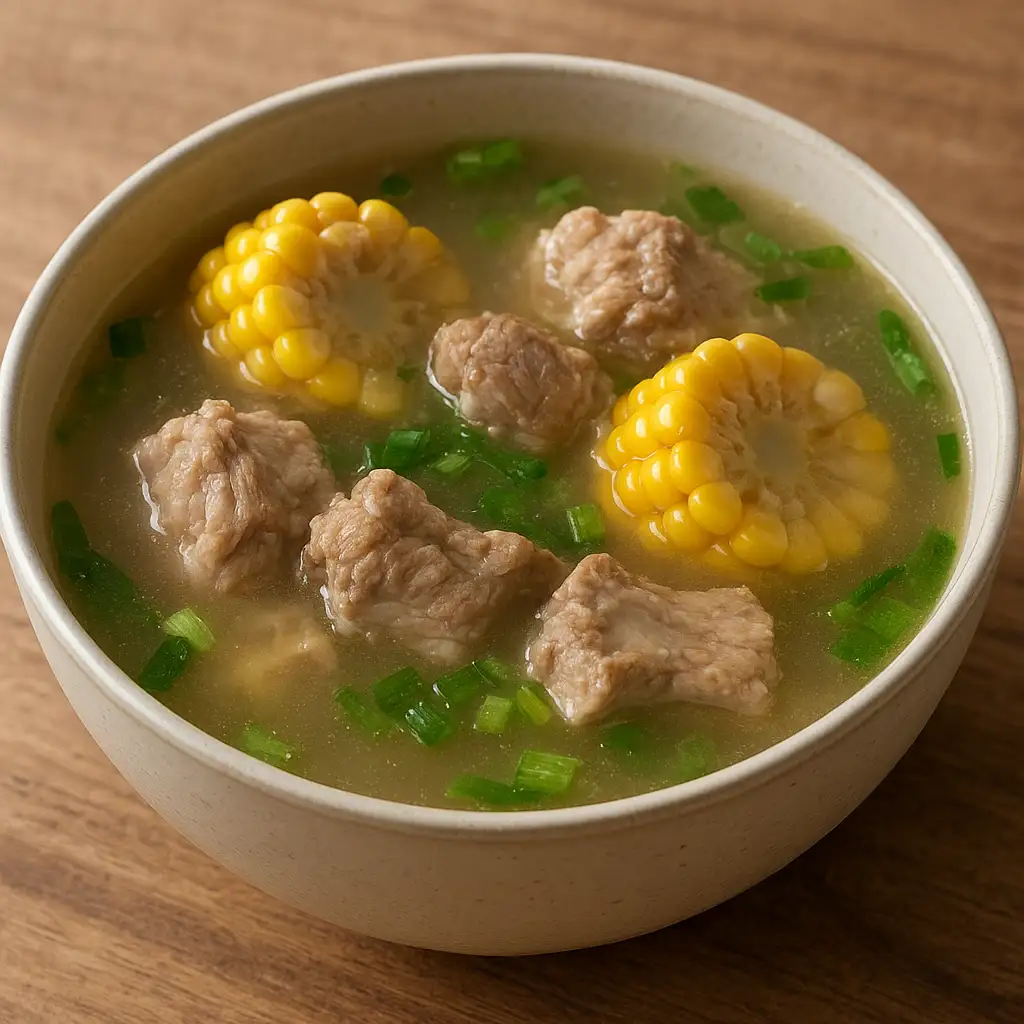 玉米排骨湯 食譜成品照