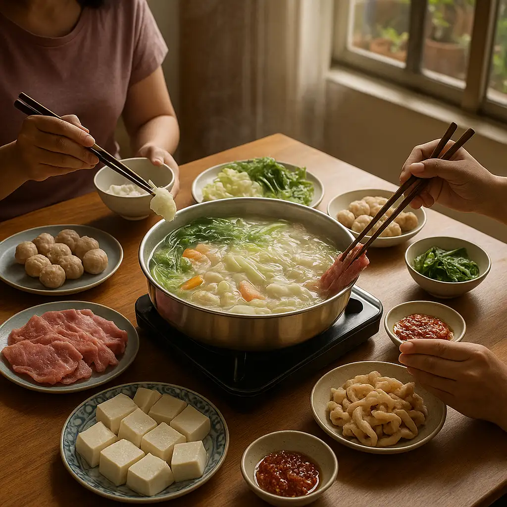 家庭火鍋 食譜成品照