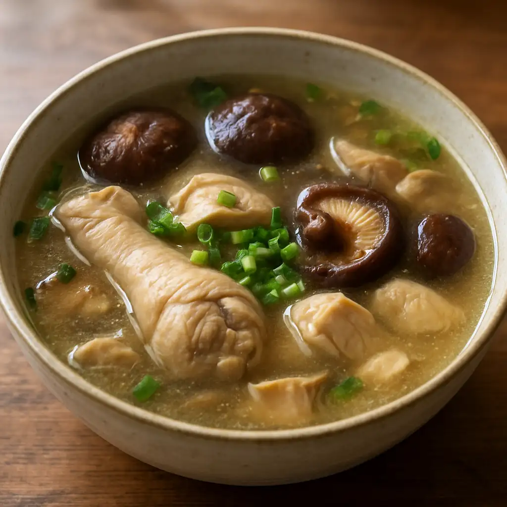 香菇雞湯 食譜成品照